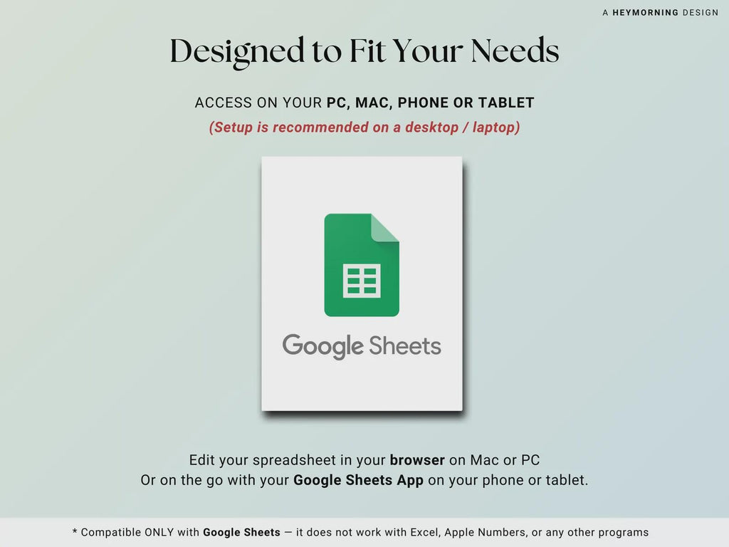 Divorce Separation Planner Spreadsheet: Asset Division & Debt (Digital Download)