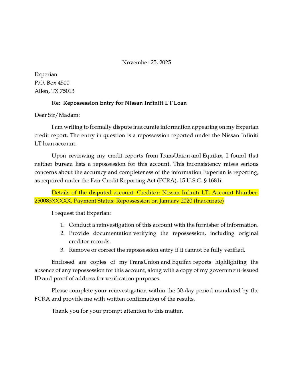 DIY Credit Dispute Letter Builder: FCRA Guide & Templates (Digital Download