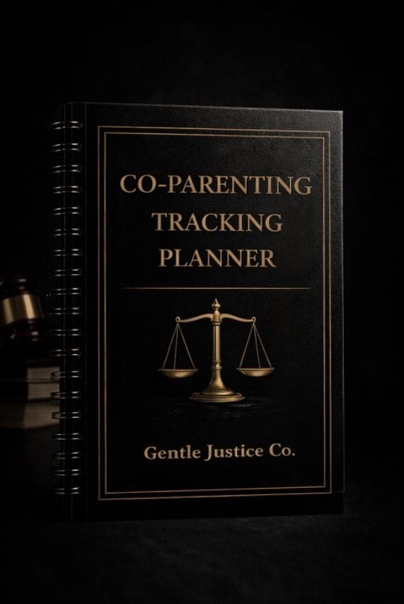 Simple Co-Parenting Tracking Planner for Divorce or Child Custody Matters