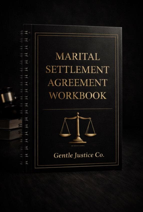 Unit 12: Marital Settlement Agreement Template | Divorce Property Agreement | Alimony Custody Asset Division | Instant Download PDF