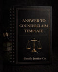 Unit 5: Answer to Counterclaim Divorce Template | Respond to Spouse’s Counterclaim | Pro Se Plaintiff Guide | Instant Download PDF
