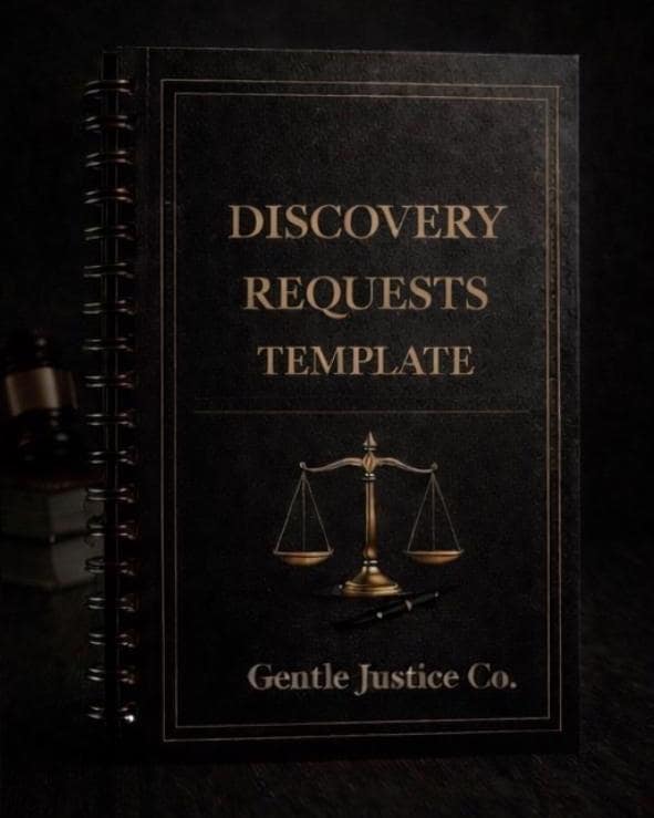 Unit 8: Divorce Discovery Process Guide & Templates | Interrogatories | Document Requests | Pro Se | Instant Download PDF